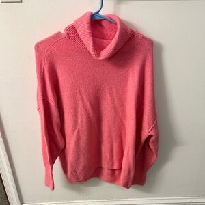 Vince Camuto Coral Cowl Neck Sweater